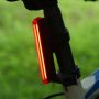 Стоп лед задна червена светлина за велосипед COB колело колоездене LED, снимка 3
