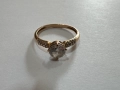 Златен пръстен 14к, 1,74гр, снимка 1