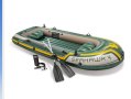 Надуваема лодка комплект INTEX Seahawk 4, снимка 1 - Къмпинг мебели - 40455748