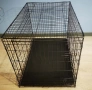 голяма метална клетка за куче 108x72x77см за транспорт и стационар, снимка 4