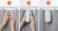 Смарт устройство за пердета и щори SwitchBot Curtain 3- корниз (U Rail), снимка 15
