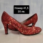 Разнообразие от празнични дамски обувки на ток номер 40, снимка 12