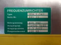 преобразувател FREQUENZUMRICHTER Typ TFR 1.5 H3 400VAC 100Hz, снимка 2
