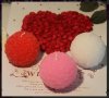 3D Кръг кълбо топка от рози цилиндър силиконов молд форма за украса торта фондан сапун свещ гипс, снимка 2