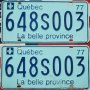 Канадски Автомобилни Регистрационни Номера Табели КАНАДА, снимка 17
