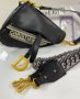 Черна чанта Cristian Dior код SG143, снимка 1 - Чанти - 37807552