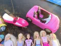 Огромен лот Mattel - Barbie кукли, кухня, кола, мотор, снимка 4