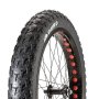 Външна гума за фатбайк велосипед Big D (26 x 4.0) (102-559) черна, снимка 1 - Части за велосипеди - 40752495
