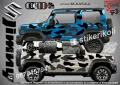 SsangYong Korando SK-SJV3-SY-KO Кaмуфлаж Офроуд Джип Пикап Лодка Camouflage Off-Road стикери, снимка 9