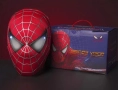 Маска Спайдърмен Марвел с мигащи магнитни светещи очи дистанционно пръстен Spiderman Marvel карнавал, снимка 14