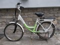 Електрически алуминиев велосипед 24" цола може и без батерия, снимка 1 - Велосипеди - 38184849