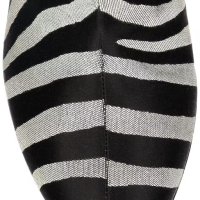 Stella McCartney Animal Zebra Patterned Canvas Ankle Дамски Обувки с Ток размер 36, снимка 3 - Дамски обувки на ток - 43122167