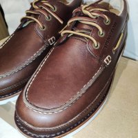 Чудесни мъжки половинки от естествена кожа Timberland №40, снимка 2 - Ежедневни обувки - 39178071