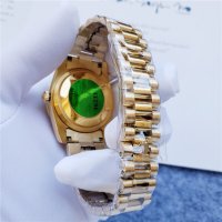 Унисекс часовник Rolex Day-Date Champagne 18К Gold с автоматичен механизъм, снимка 8 - Мъжки - 38207196