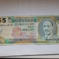 BARBADOS 🇧🇧 5 DOLLARS 2007, снимка 1 - Нумизматика и бонистика - 39624791