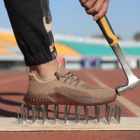 Работни обувки с метално бомбе - уникално леки от дишащ материал (Модел 1105), снимка 5 - Други - 33620207