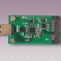ANIMABG Преобразувател USB 3.0 към PCI-E mSATA, снимка 2 - Други - 33073602