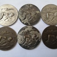 Немски медали 1955/56/57 г, снимка 1 - Антикварни и старинни предмети - 36950459