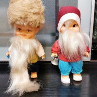 Стари кукли Педя човек лакет брада и Джудже , снимка 1 - Антикварни и старинни предмети - 43415531