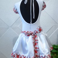Детска рокля с българска шевица за спортни танци, снимка 3 - Детски рокли и поли - 37529152