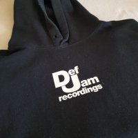 Original Vintage DEF JAM RECORDINGS Classic Hip Hop X Gildan Heavy Blend Hoodie, снимка 3 - Суичъри - 38188731