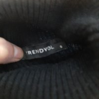 Черна поло блуза Trendyol , снимка 3 - Блузи с дълъг ръкав и пуловери - 43050207