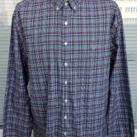 Gant Men`s Tech Prep Twill Multucoloured Long Sleeve Casual Check Shirt Size XL, снимка 1 - Ризи - 43252867