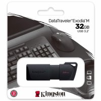 Нова USB 32GB Flash памет Kingston DTXM, USB 3.2 - бърза, запечатана, снимка 1 - USB Flash памети - 37563390