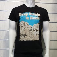 Нова мъжка тениска с трансферен печат на музикалната група Deep Purple - Deep Purple in Rock, снимка 9 - Тениски - 27823797