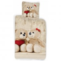 Детски спален комплект Teddy - 140х100 см, 100% памук, снимка 1 - Спално бельо и завивки - 40242227