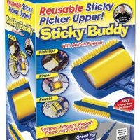 Край на полепналите навсякъде косми и прашинки с Sticky Buddy , снимка 1 - Други стоки за дома - 8327235