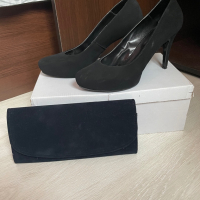 Обувки с чанта, снимка 1 - Дамски обувки на ток - 36552033