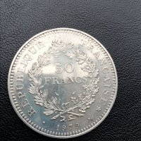 сребърна монета, франк, Талер , снимка 7 - Нумизматика и бонистика - 43929235