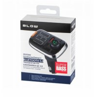 Автомобилен FM Трансмитер С USB Зарядно За GSM Blow , Bluetooth, Quick Charge 3.0, снимка 2 - MP3 и MP4 плеъри - 32504157