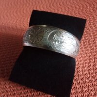 Стара руска сребърна гривна поръчкова  ръчна изработка, снимка 5 - Гривни - 26452546