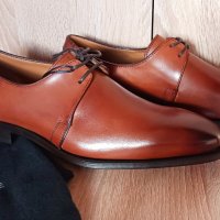 Мъжки обувки IZAC естествена кожа, снимка 2 - Официални обувки - 44010350
