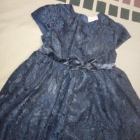 Официална дантелена рокля 98см, снимка 1 - Детски рокли и поли - 40594434
