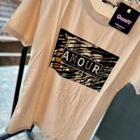 ❤️❤️Дамска тениска Amour ❤️ , снимка 1 - Тениски - 44070639