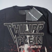 Тениска Philipp Plein С размер, снимка 3 - Тениски - 31112160