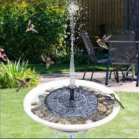 Соларен фонтан за градина, снимка 1 - Градински мебели, декорация  - 33375141