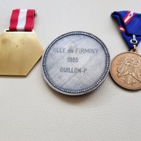 Два медала и един плакет, снимка 4 - Антикварни и старинни предмети - 28376821