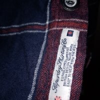 SuperDry, Оригинална Зимна Мъжка Риза, Размер М. Код 1888, снимка 9 - Ризи - 38135226