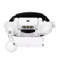 Увеличителна лупа за глава очила LED осветление лампа за часовници зъболекар четене шиене бродиране, снимка 2 - Други инструменти - 25432214