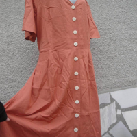 3XL Нова  рокля Kiabi (керемиден цвят) , снимка 4 - Рокли - 36472635