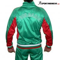 Мъжки спортен екип БЪЛГАРИЯ , бяло, зелено, червено, полиестер, снимка 2 - Спортни дрехи, екипи - 20278054