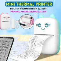 Мини термопринтер с включена хартиена ролка, форма на котка
мини принтер за дете, снимка 1 - Образователни игри - 43280722