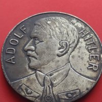 Рядък медал Адолф Хитлер 1933г. Германия с СХВАСТИКА за КОЛЕКЦИЯ 41693, снимка 1 - Нумизматика и бонистика - 43016077