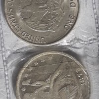 8 броя Монети на 1 Американски долар- реплики, снимка 8 - Нумизматика и бонистика - 33313590