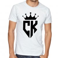 ХИТ CK! Мъжки тениски с CK KING дизайн! Поръчай модел С ТВОЯ идея!, снимка 2 - Тениски - 12744088