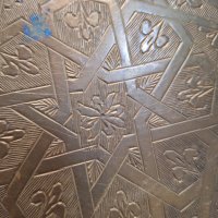 Арабска, иранска, персийска тава, снимка 4 - Антикварни и старинни предмети - 44001224